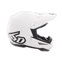 6D 'ATR-2' Replacement Peak - "Solid" Gloss White