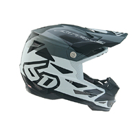 6D 'ATR-2' Replacement Peak - "Merge" Wht Gry Blk