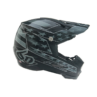 6D 'ATR-2' Replacement Peak - "Super Patriot" Black