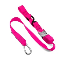 Kustom Mx Tie Down 38mm Snap Hook - Pink/Pink Loop