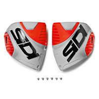 Sidi Part - #153 Crossfire 3 Shin Plate Ash Red Fluro Black