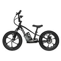 Wired Kids Mk II 16" Electric Balance Bike - Matte Black