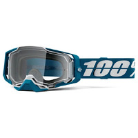 100% 'Armega' MX Goggles - Albar (Clear Lens)