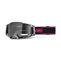 100% 'Armega' MX Goggles - Sarcelle (Clear Lens)