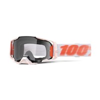 100% 'Armega' MX Goggles - Tubular (Clear Lens)