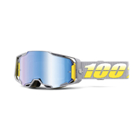 100% 'Armega' MX Goggles - Complex (Mirror Blue Lens)