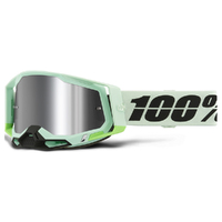 100% 'Racecraft 2' MX Goggles - Palomar (Mirror Silver Flash Lens)