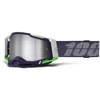 100% 'Racecraft 2' MX Goggles - Karkov  (Mirror Silver Lens)