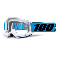 100% 'Accuri 2' MX Goggles - Novel (Clear Lens)