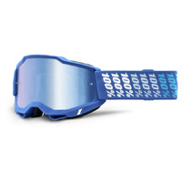 100% 'Accuri 2' MX Goggles - Yarger Blue (Mirror Lens)