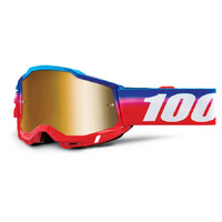 100% 'Accuri 2' MX Goggles - Unity (Mirror True Gold Lens)