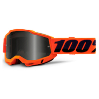 100% 'Accuri 2 Sand' MX Goggles - Orange (Smoke Lens)