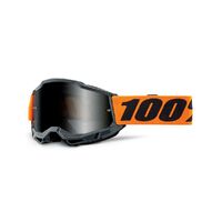 100% 'Accuri 2 Sand' MX Goggles - Orange (Smoke Lens)