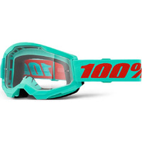 100% 'Strata 2' MX Goggles - Maupiti (Clear Lens)