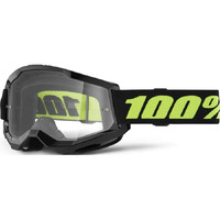 100% 'Strata 2' MX Goggles - Solar Eclipse (Clear Lens)