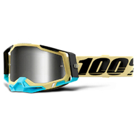 100% 'Racecraft 2' MX Goggles - Airblast (Mirror Silver Lens)