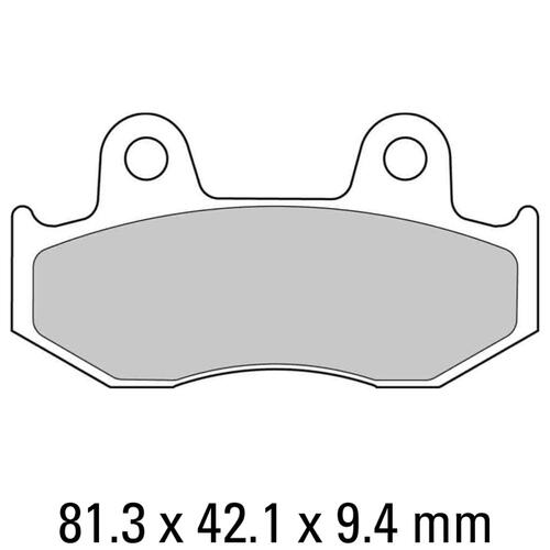 Ferodo FDB2119SG Disc Pad Set (2 pc) - Sinter Grip SG - Sintered