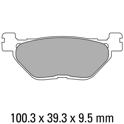 Ferodo FDB2156ST Disc Pad Set (2 pc) - Sinter Grip ST - Sintered