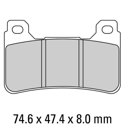 Ferodo FDB2181ST Disc Pad Set (2 pc) - Sinter Grip ST - Sintered