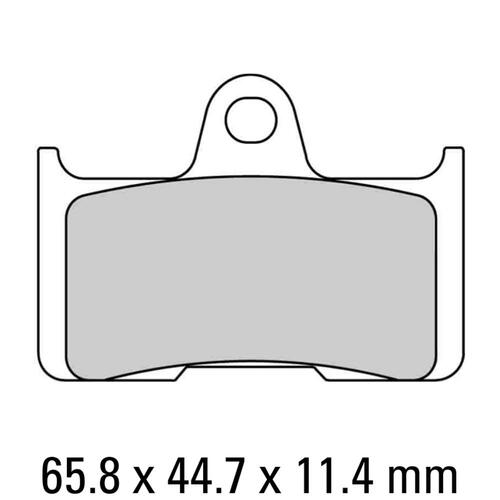 Ferodo FDB2193SG Disc Pad Set (2 pc) - Sinter Grip SG - Sintered