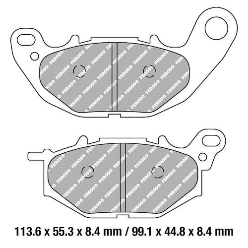 Ferodo FDB2280EF Brake Pads (2 pc)