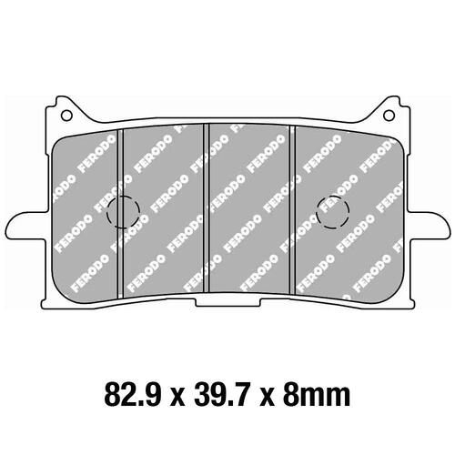 Ferodo FDB2294ST Disc Pad Set (2 pc) - Sinter Grip ST - Sintered