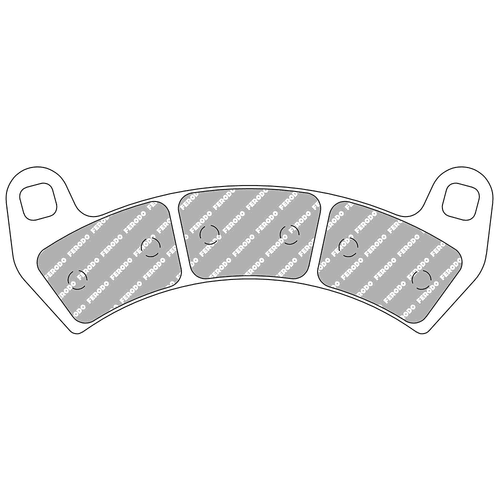 Ferodo FDB2298SG Disc Pad Set (2 pc) - Sinter Grip SG - Sintered