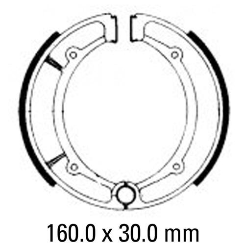 Ferodo Brake Shoe Set - FSB736