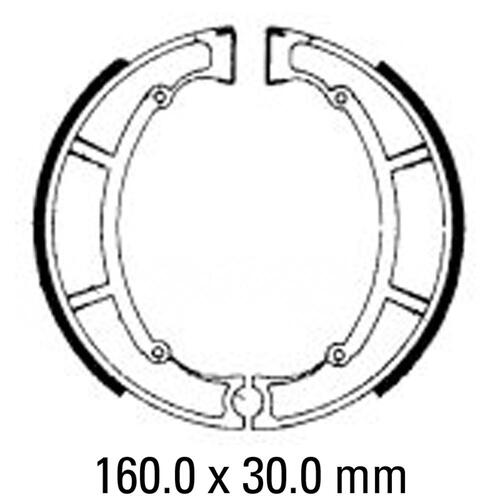 Ferodo Brake Shoe Set - FSB819