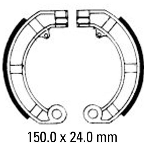 Ferodo Brake Shoe Set (Eco-Friction) - FSB874