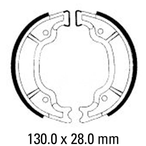 Ferodo Brake Shoe Set (Eco-Friction) - FSB947