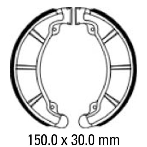 Ferodo Brake Shoe Set - FSB959