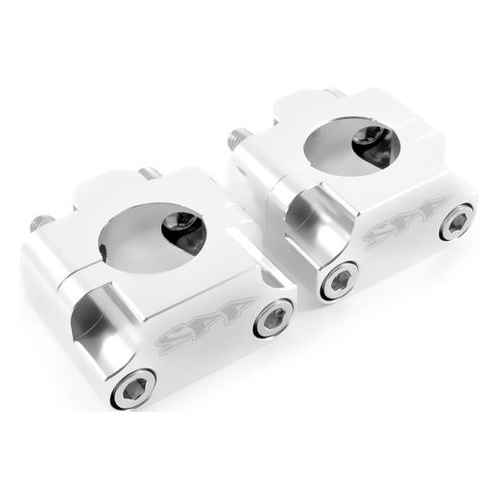 SPP Mounts 7/8 - 11/8 Kit Silver