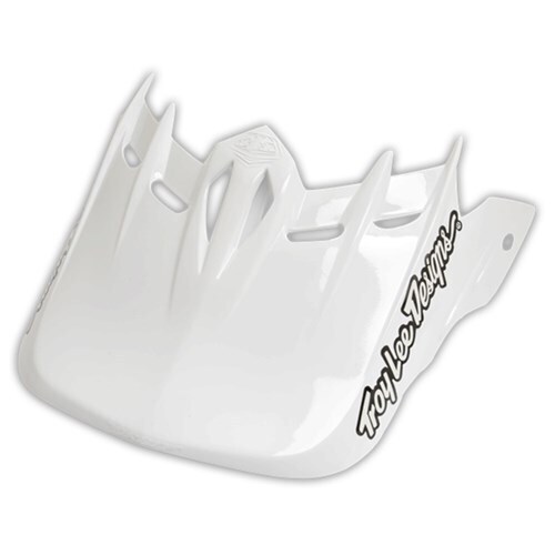 TLD SE/D2 Orbit Visor White