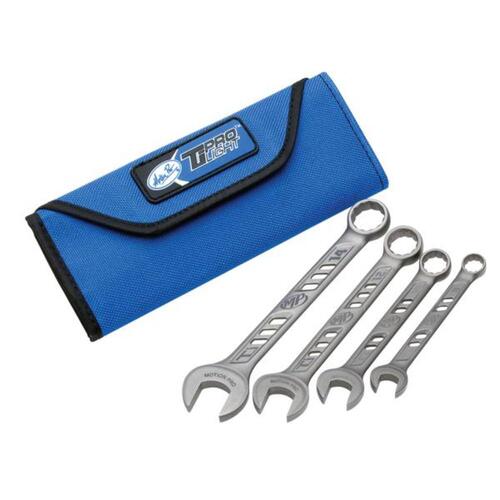 MP TiProlight Titanium Combination 4 piece wrench set, 8, 10,12, 14 mm