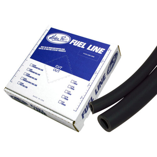 MP Premium Fuel Line, Black 3/16" ID X 25ft