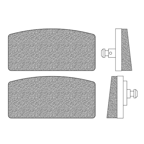 Newfren Brake Pads - Touring Organic