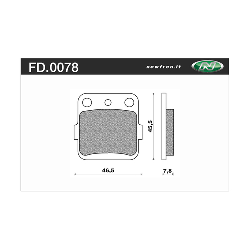 Newfren Brake Pads - Off Road Sintered