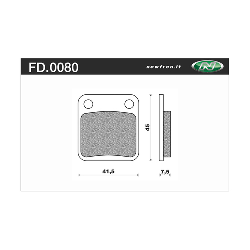 Newfren Brake Pads - Touring Sintered