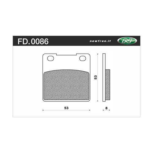 Newfren Brake Pads - Off Road Dirt Sintered