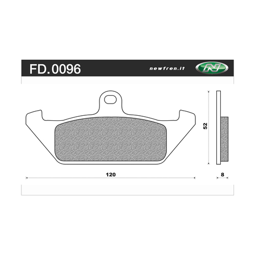 Newfren Brake Pads - Touring Sintered