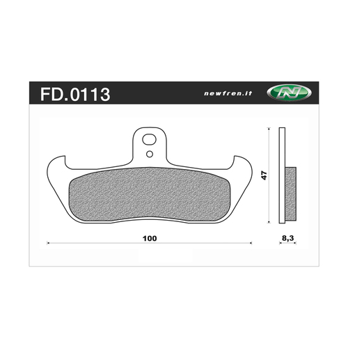 Newfren Brake Pads - Off Road Dirt Organic