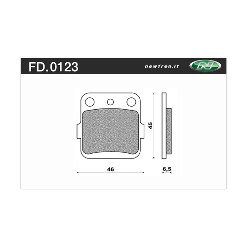 Newfren Brake Pads - Touring Sintered