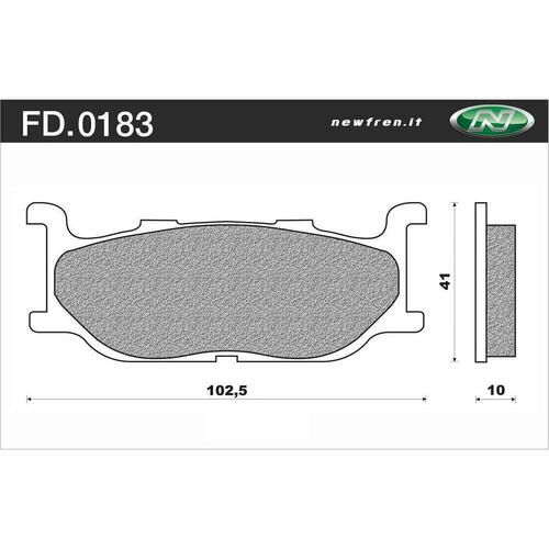 Newfren Brake Pads - Touring Sintered