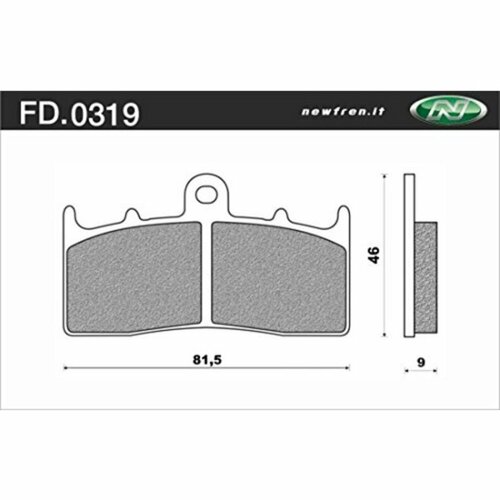 Newfren Brake Pads - Touring Sintered