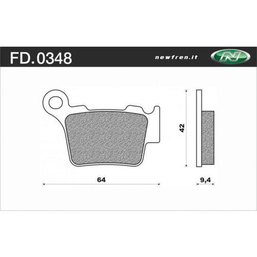 Newfren Brake Pads - Off Road Dirt Sintered