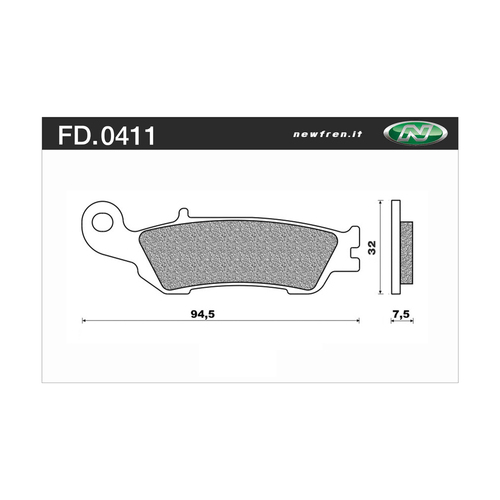 Newfren Brake Pads - Off Road Dirt Sintered