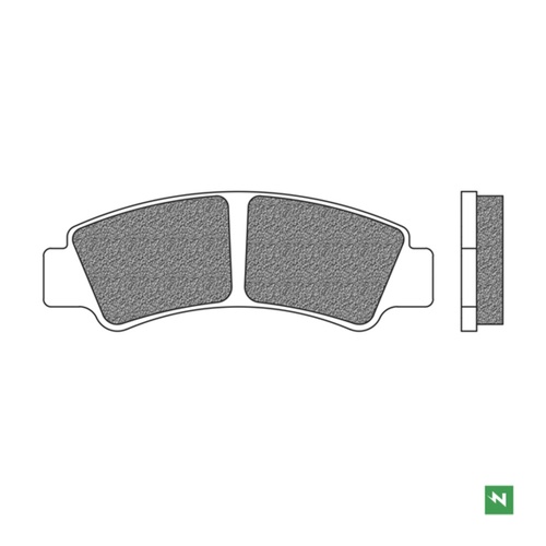 Newfren Brake Pads - ATV Sintered CF-MOTO C/U/Z Force 18-20 Front Pads