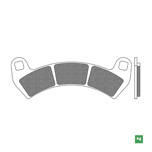 Newfren Brake Pads - ATV Front Sintered Polaris RZR PRO XP 2020