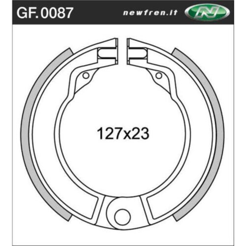 Newfren Brake Shoes (1-GF0087)